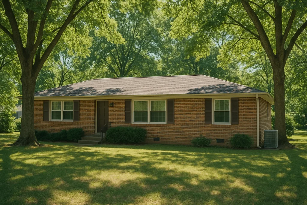 A Middle Tennessee home of the kind we service in Spring Hill